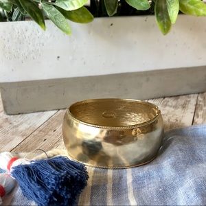 Chico’s Brushed Gold Cuff